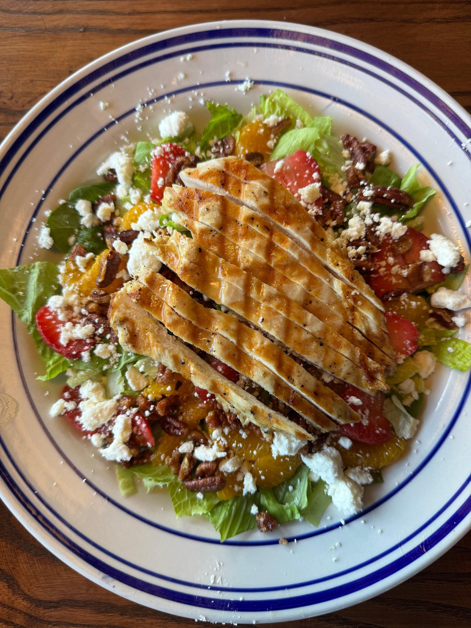 Grilled Chicken Strawberry Salad
