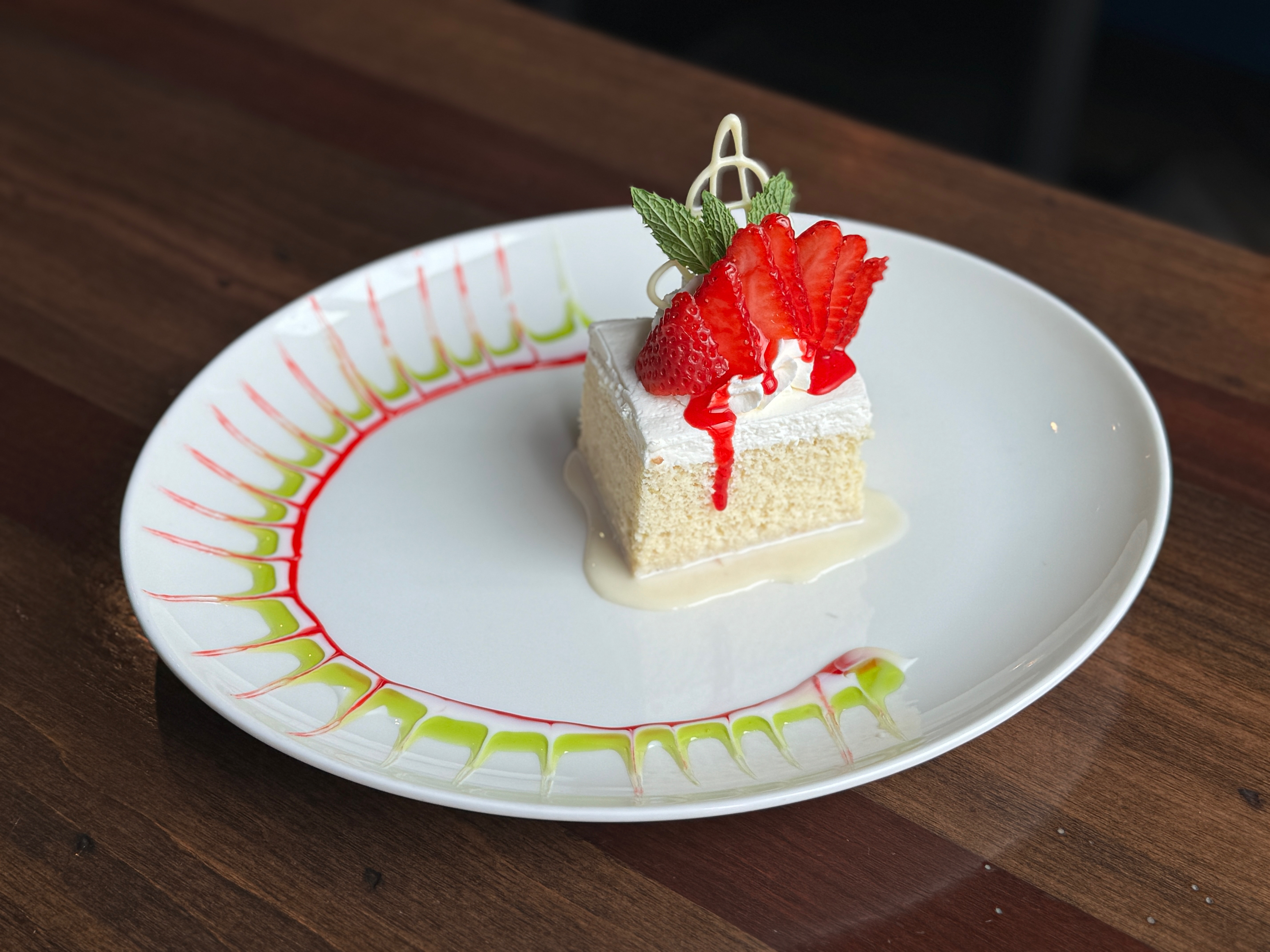Tres Leche Slice