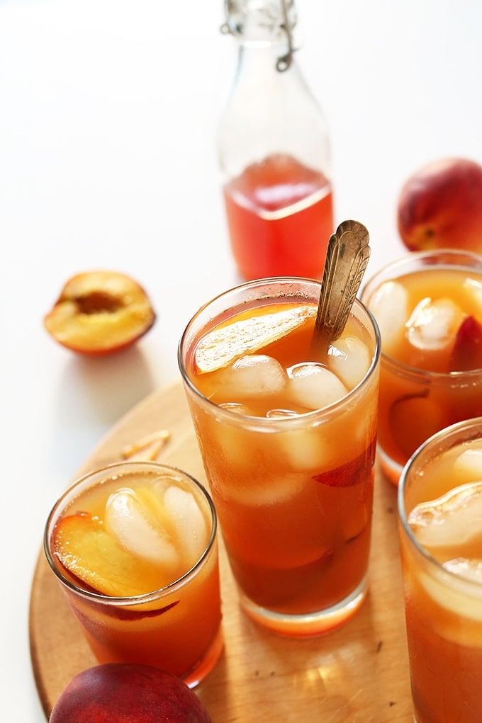 Peach Iced Tea Drink