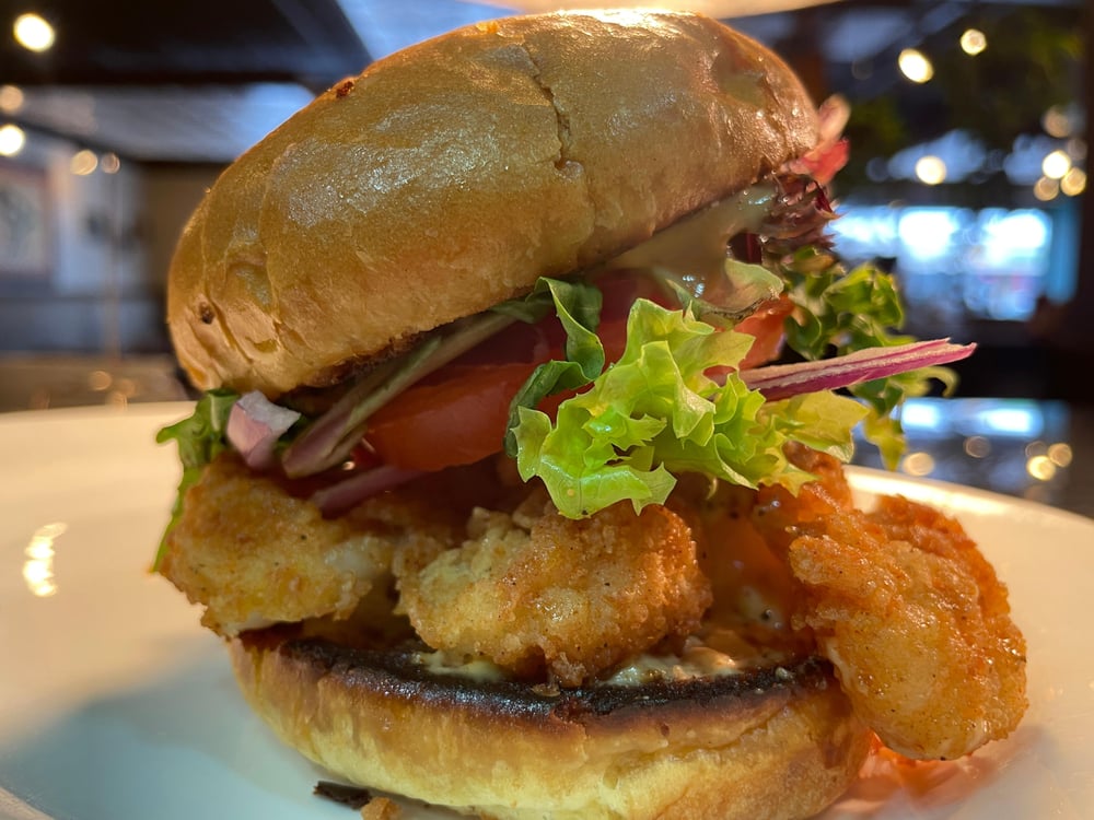 Milton's Shrimp Stack Sandwich