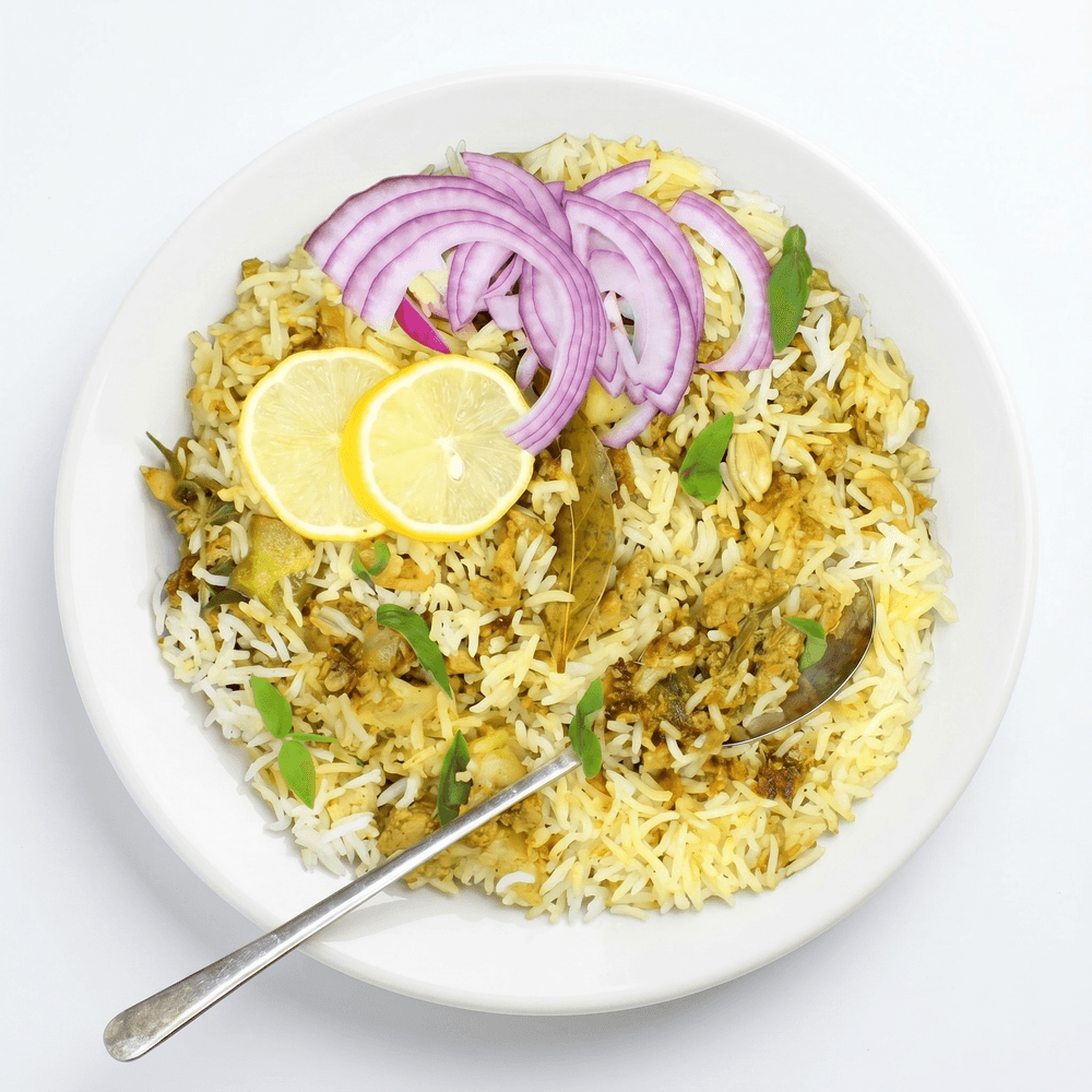 Veg Keema Biryani