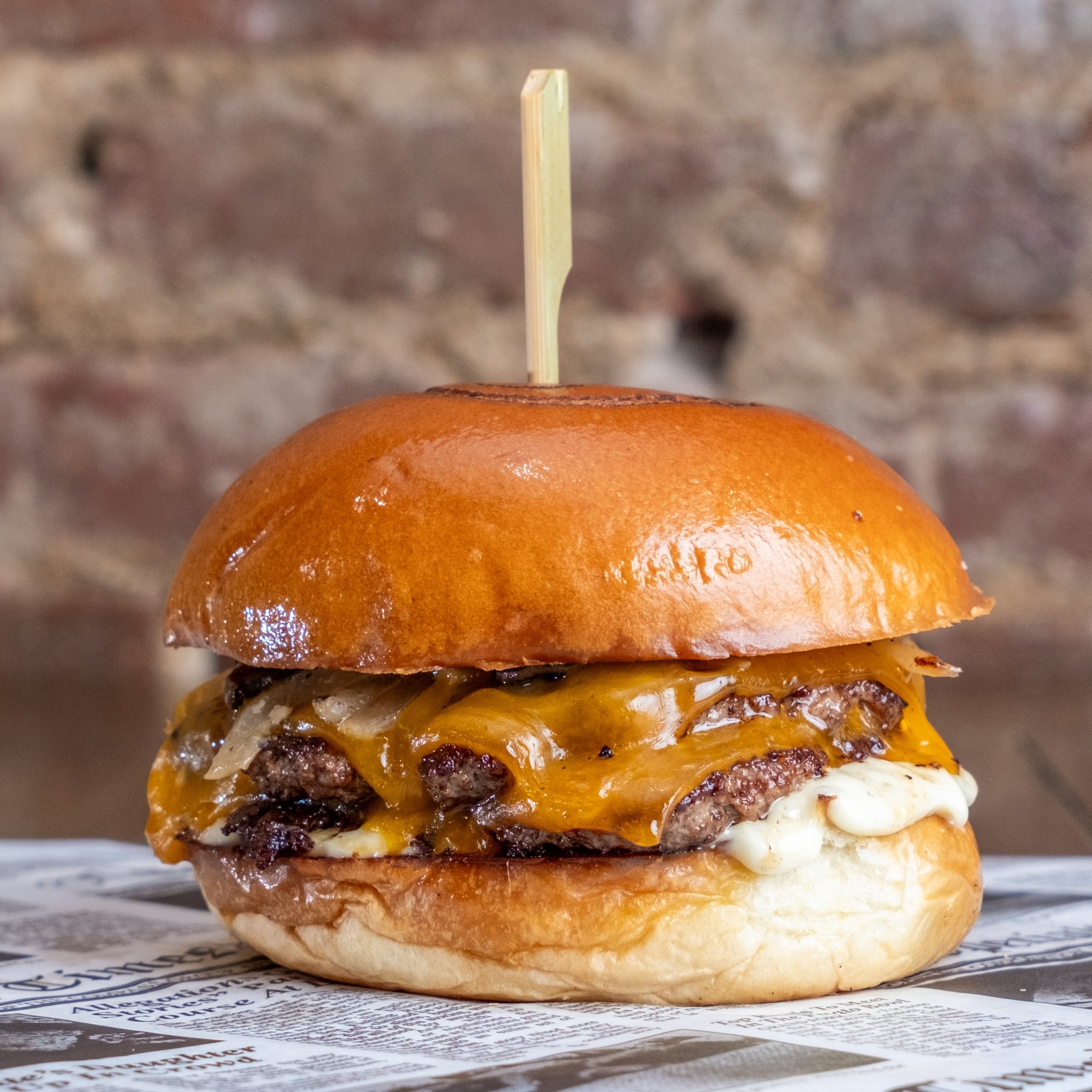 The 'Mushroom King' Burger
