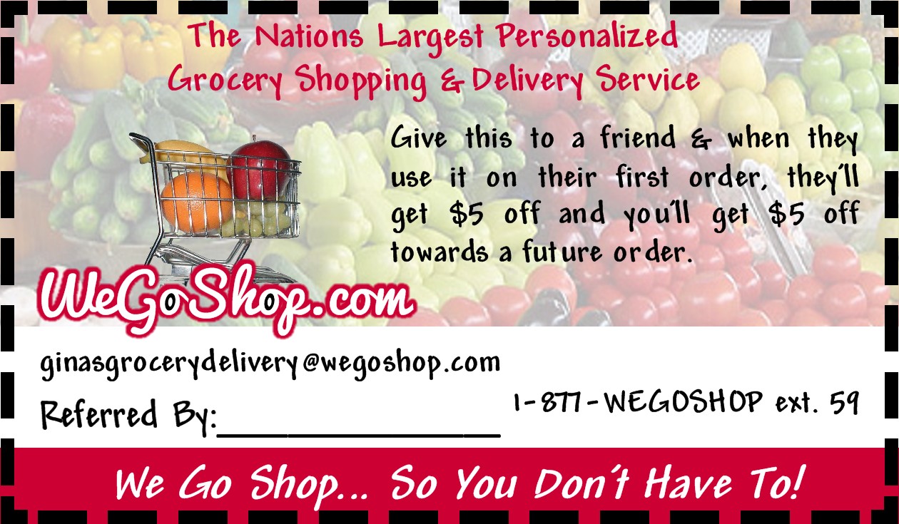 Gina's Grocery Delivery Service Image