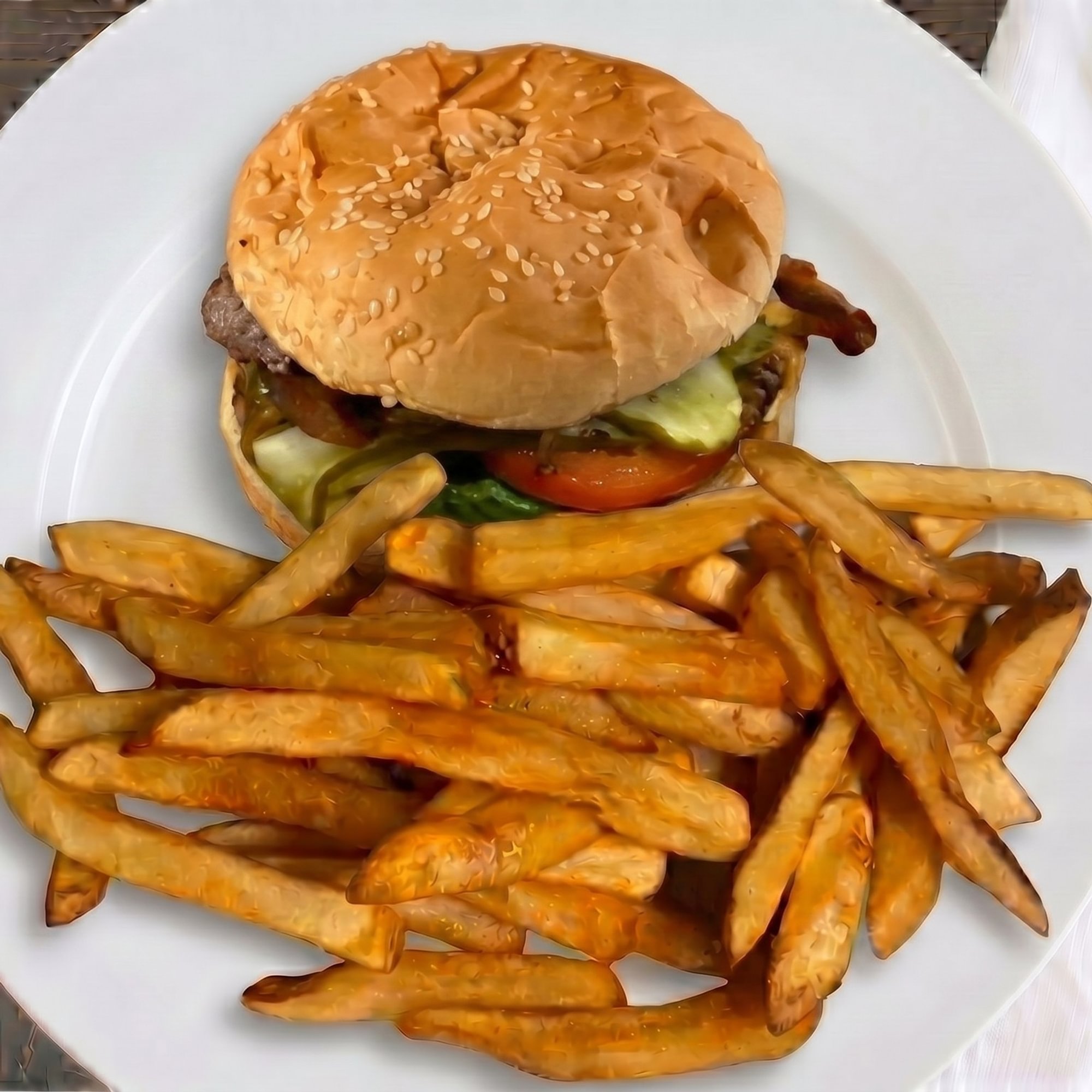 Western Cheeseburger