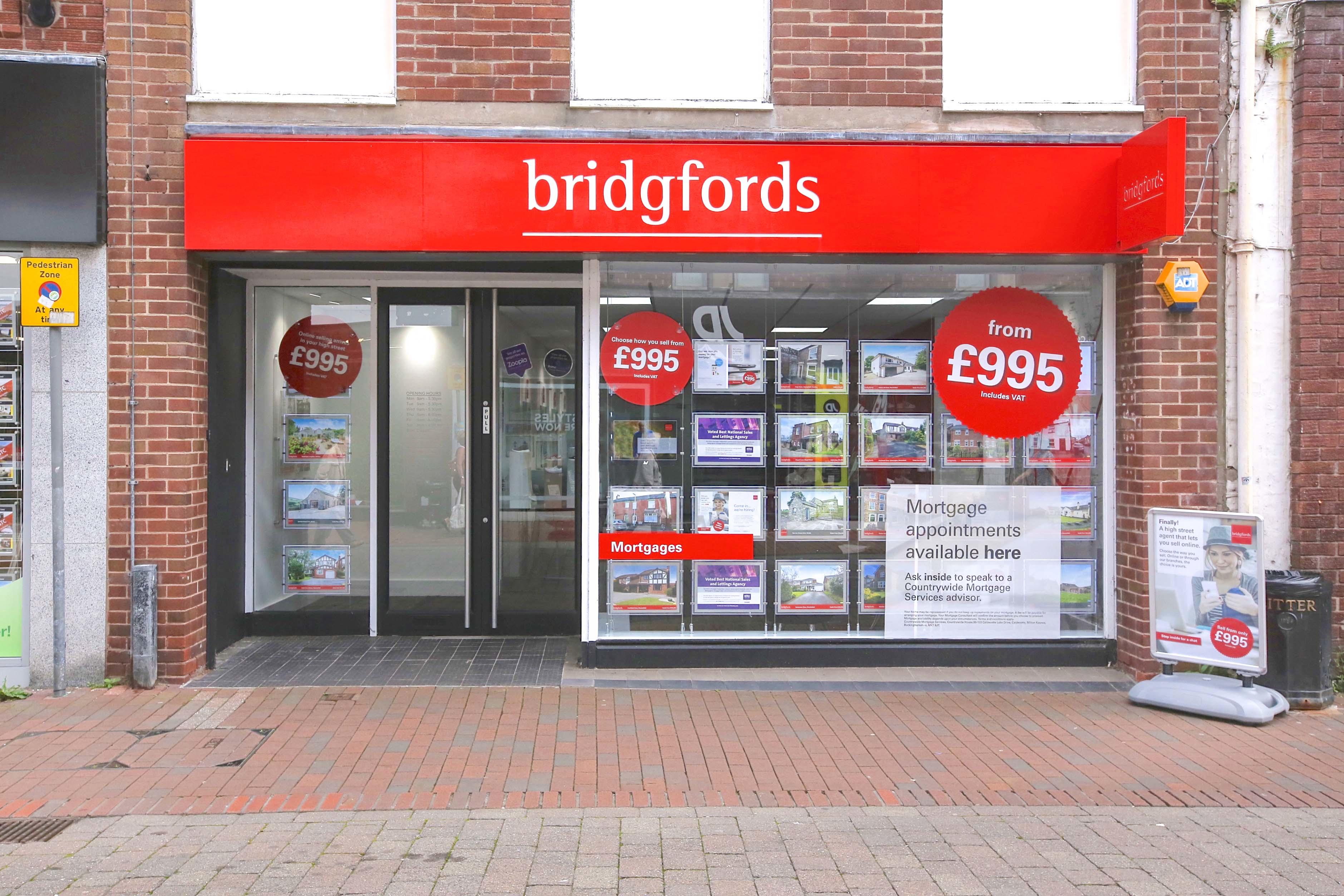 Bridgfords Estate Agents in Macclesfield SK11 6LT