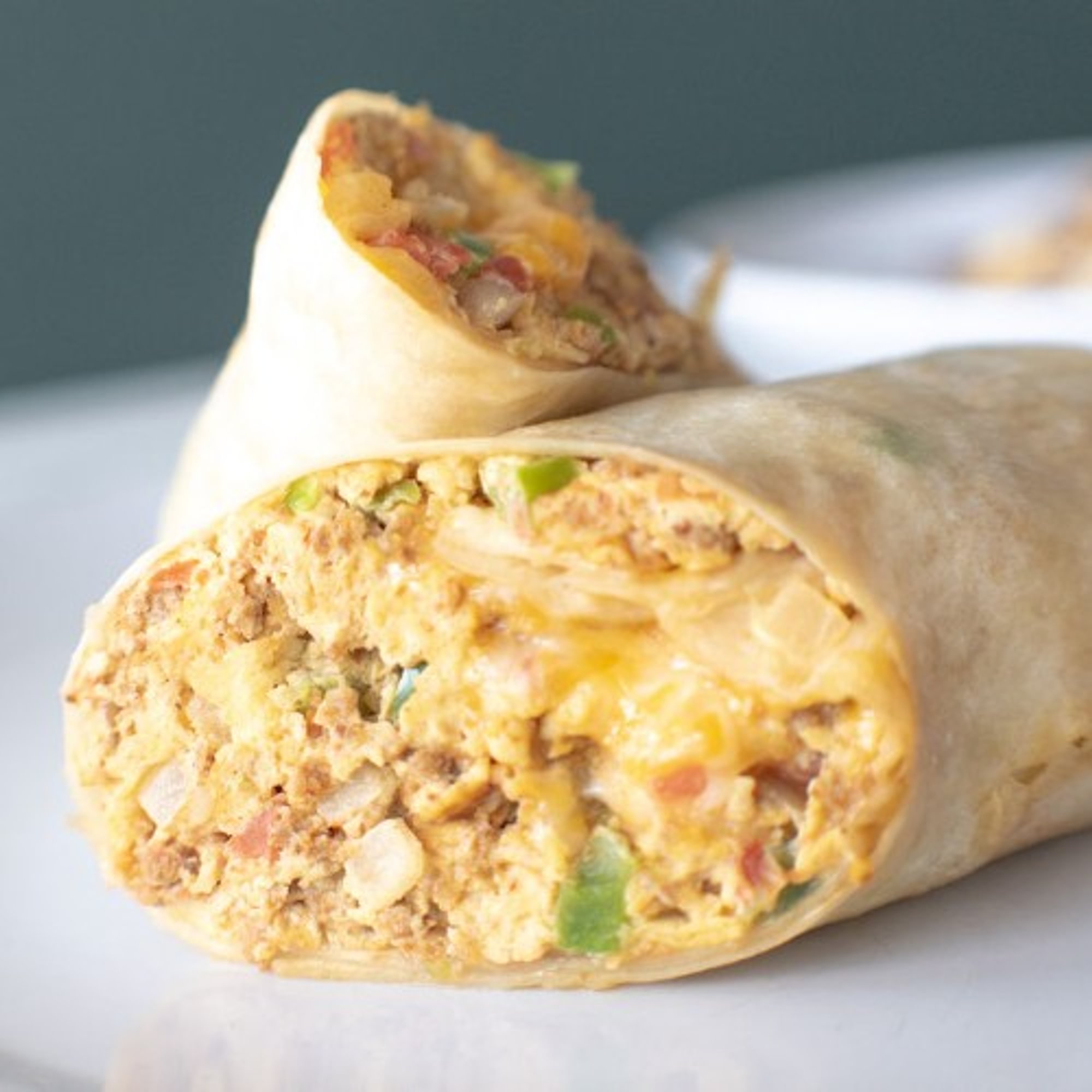 Smothered Breakfast Burrito