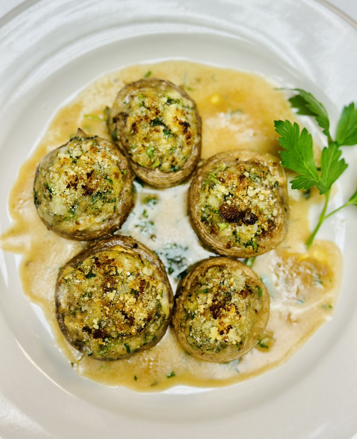 L-Stuffed Mushrooms