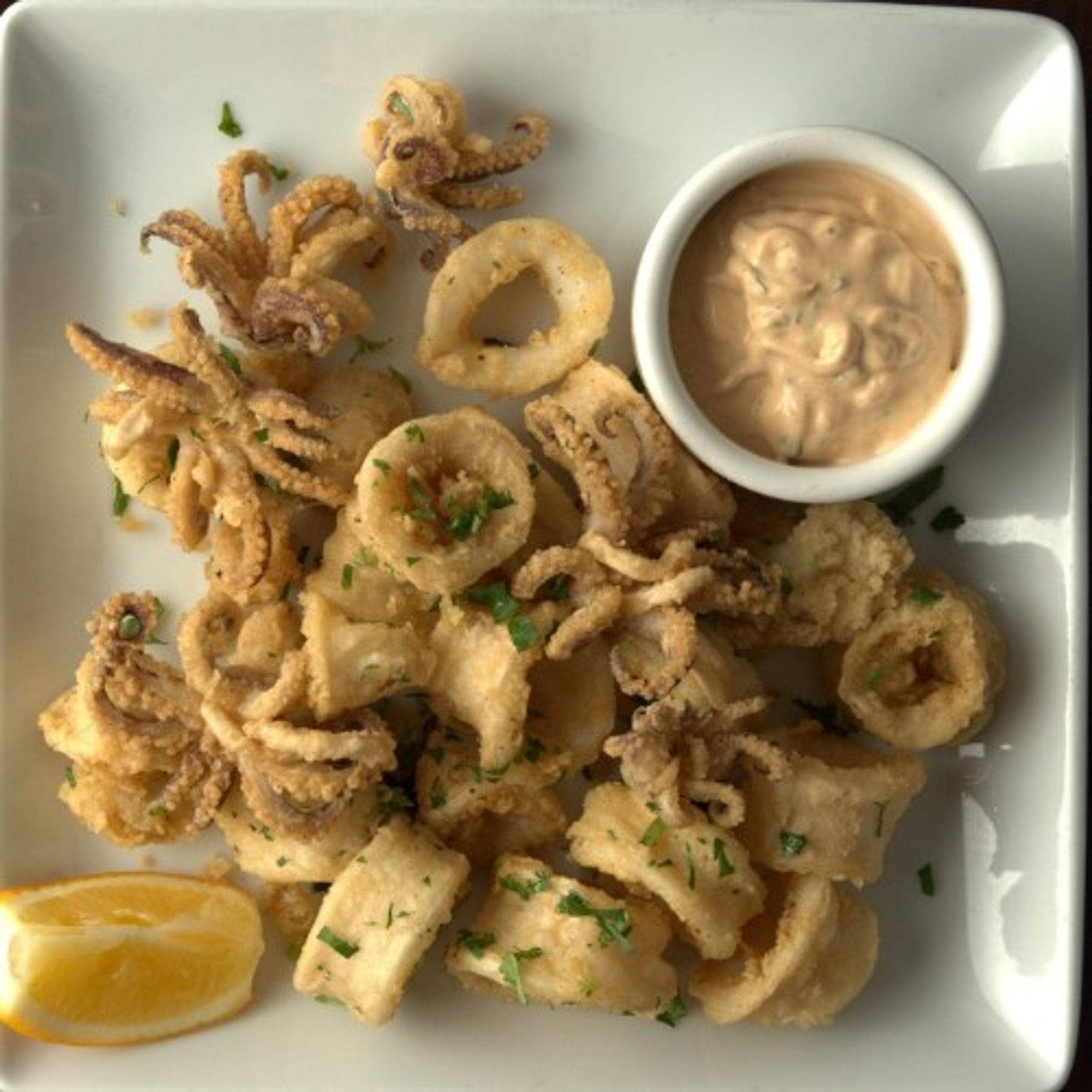 Feisty Calamari