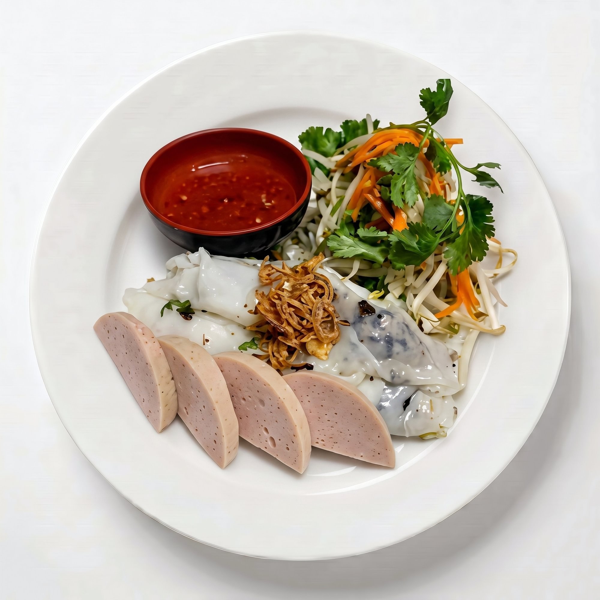 Vietnamese Steam Rice Roll (Bánh Cuốn)