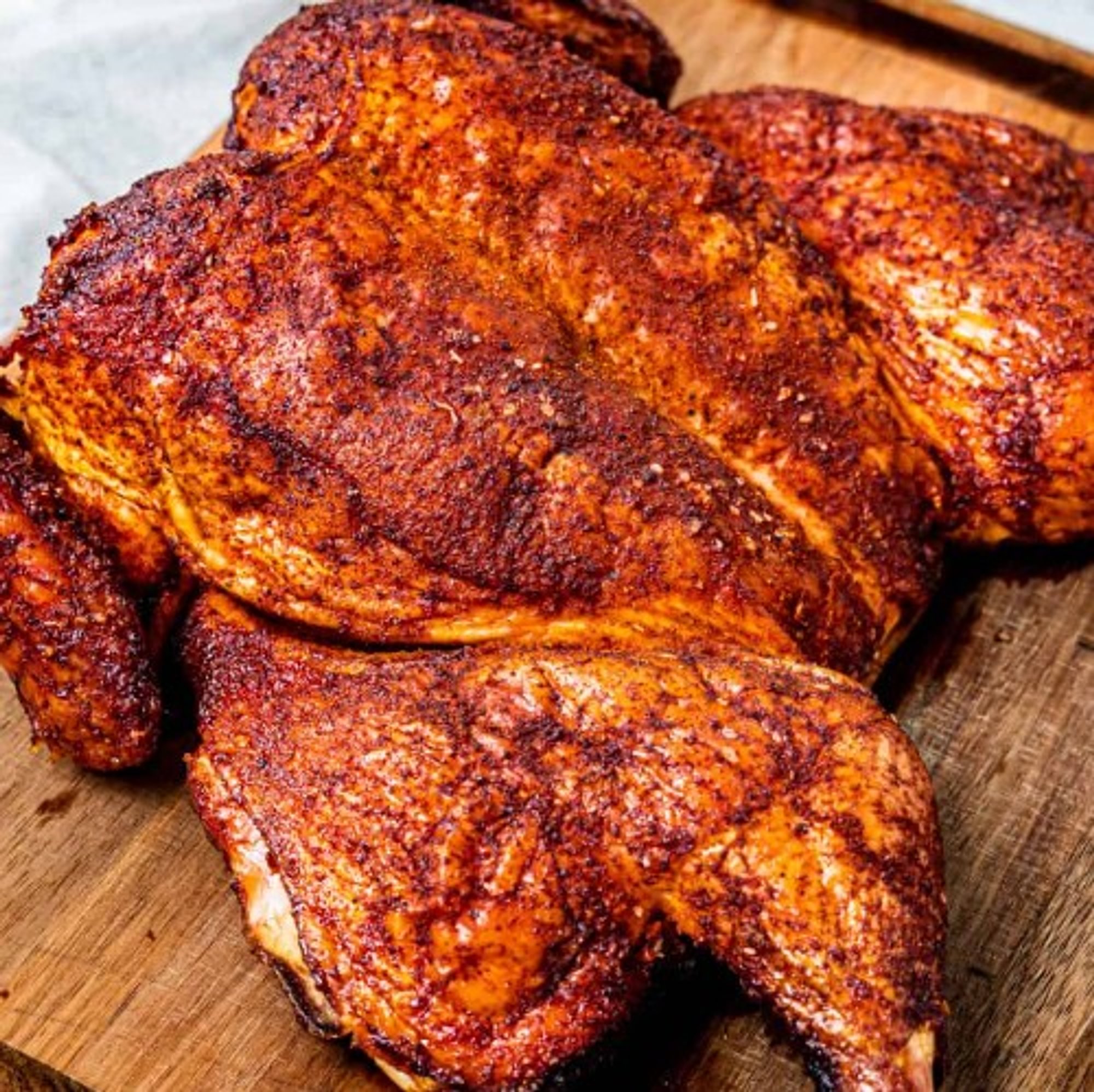 Smoked Chicken on the Bone