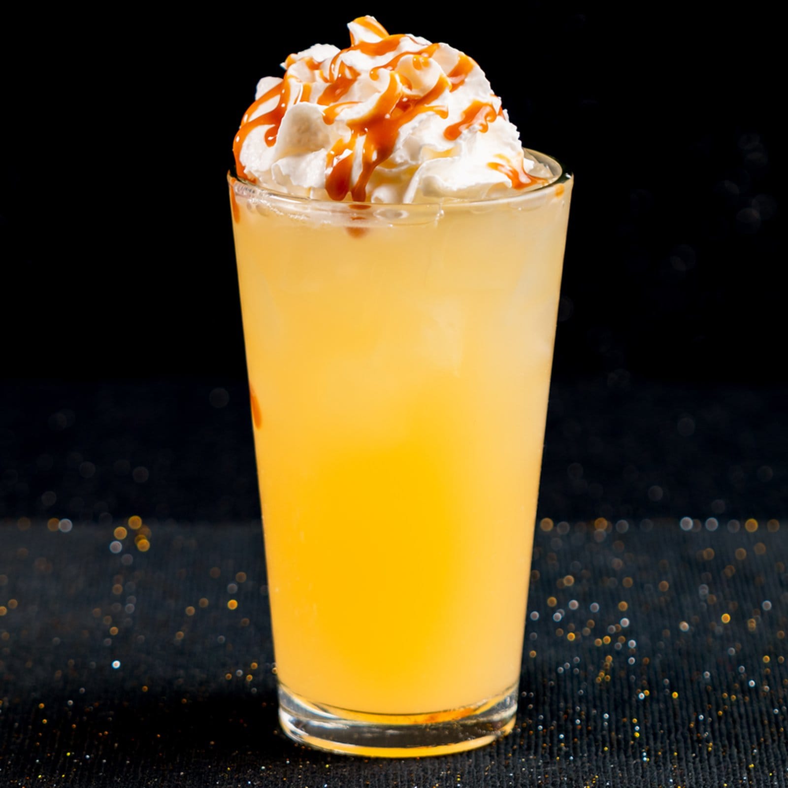 Spiced Caramel Apple Cider - Iced