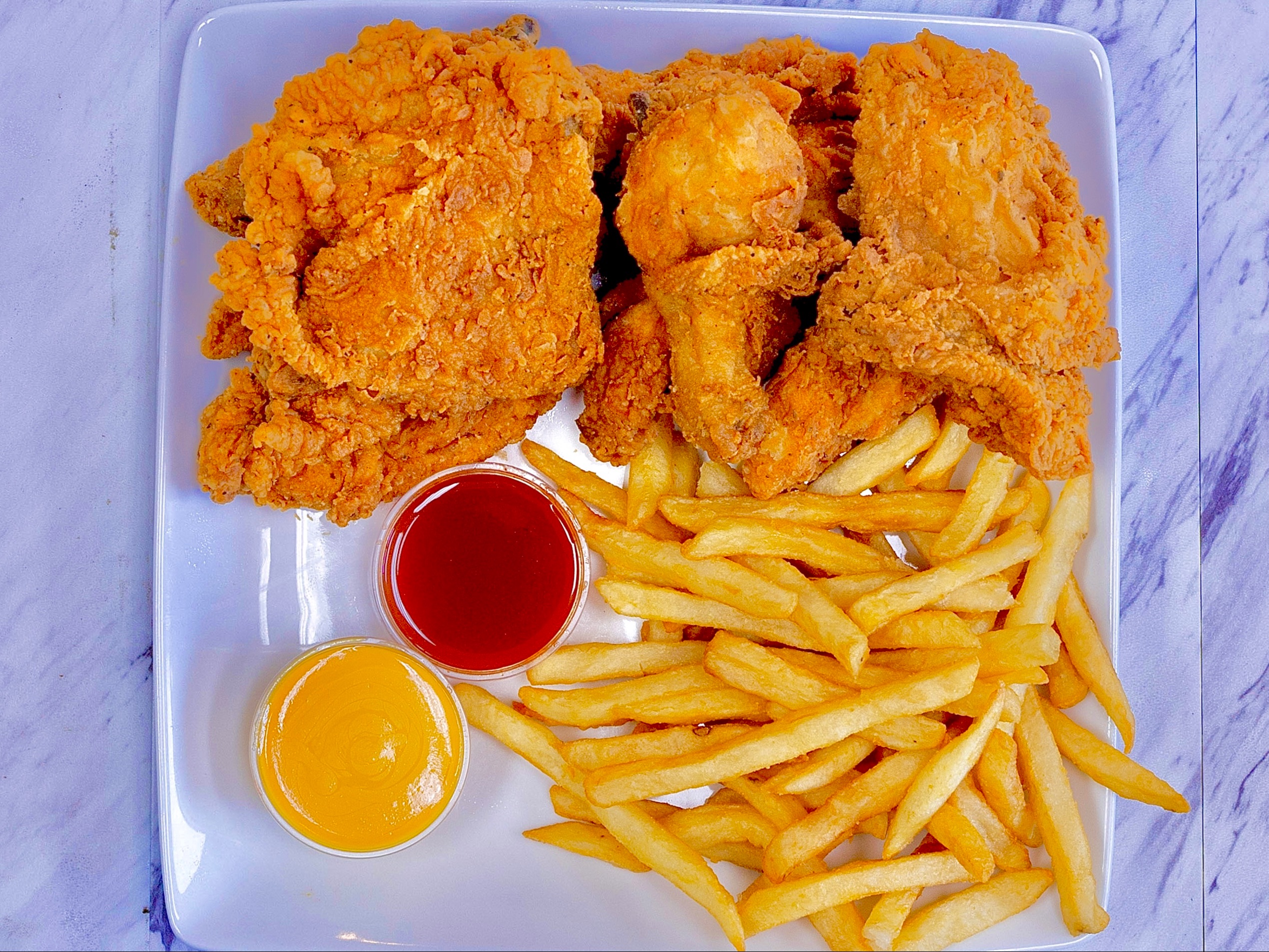 3 Dark Meat & 1 Side