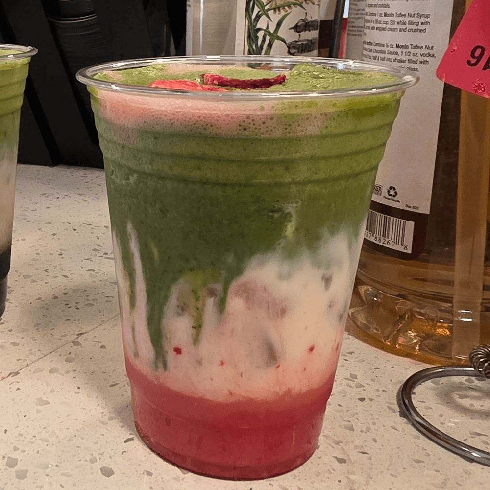Strawberry Matcha (Iced Only)