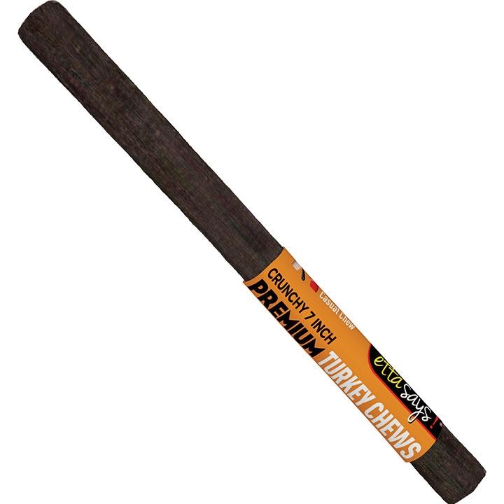 Etta Says! Crunchy Turkey Chew Dog Treat 7 in
