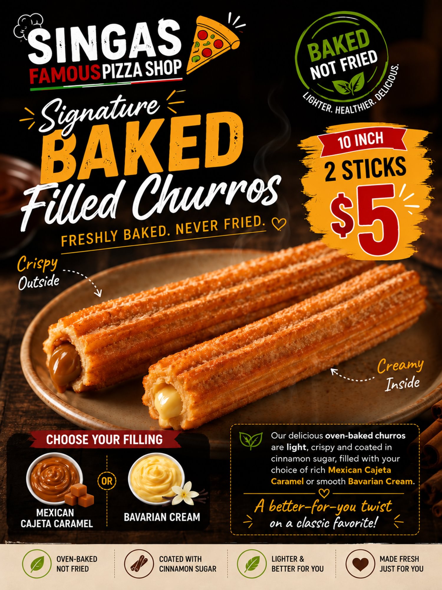 Churos 2pcs