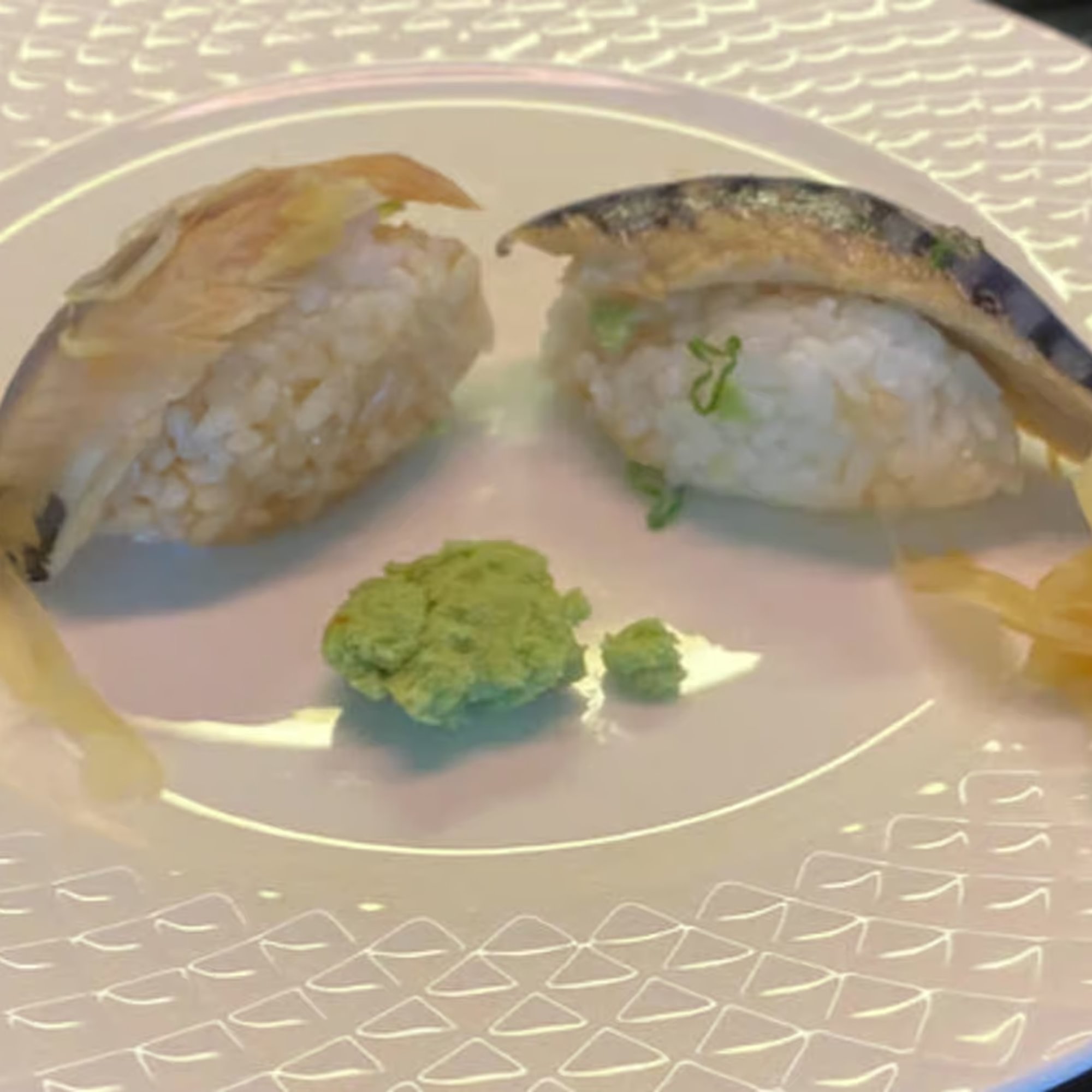 Spicy Hotate (Spicy Scallop) Nigiri