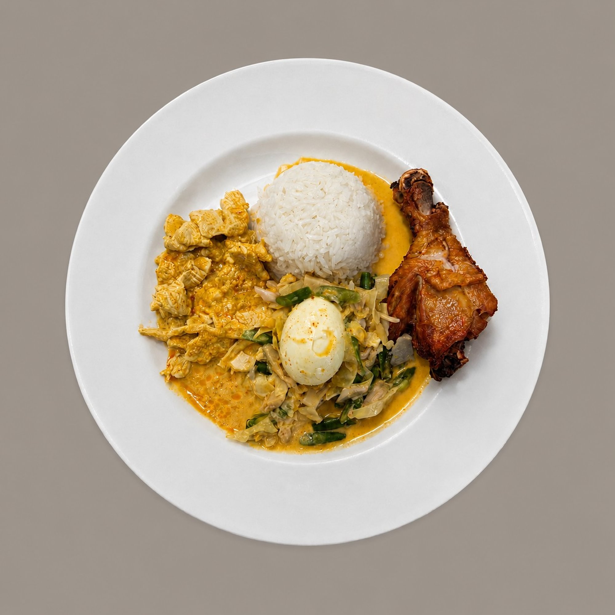D1B - Nasi Padang : Two Chicken Dishes