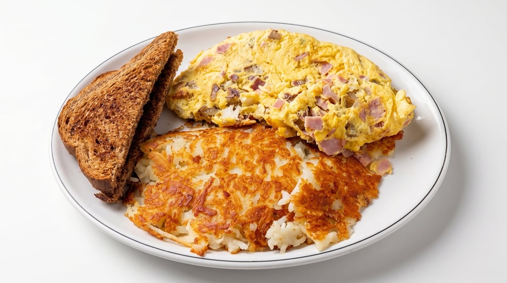 For the Love of Pork Omelet