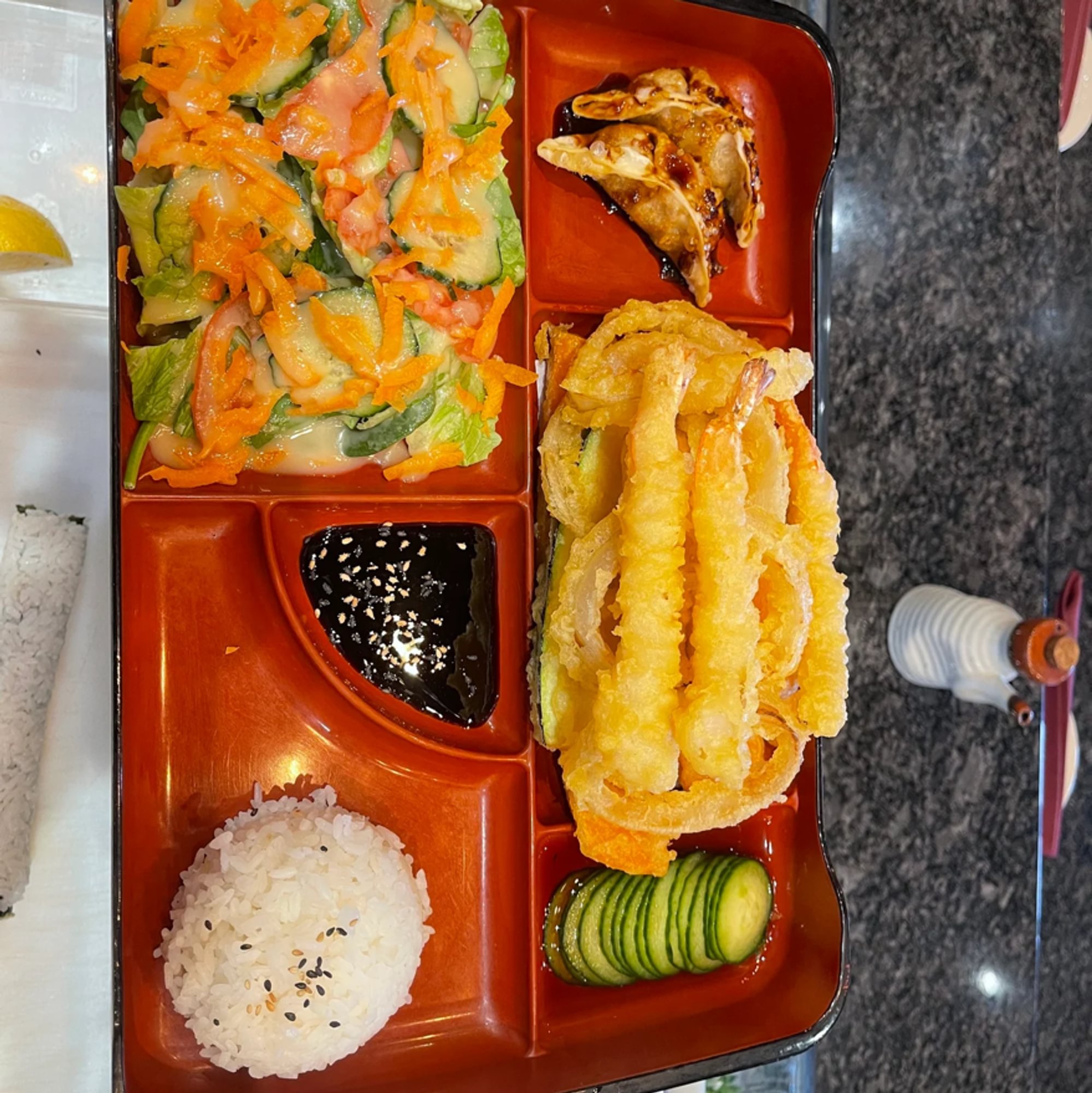 Shrimp Tempura Bento