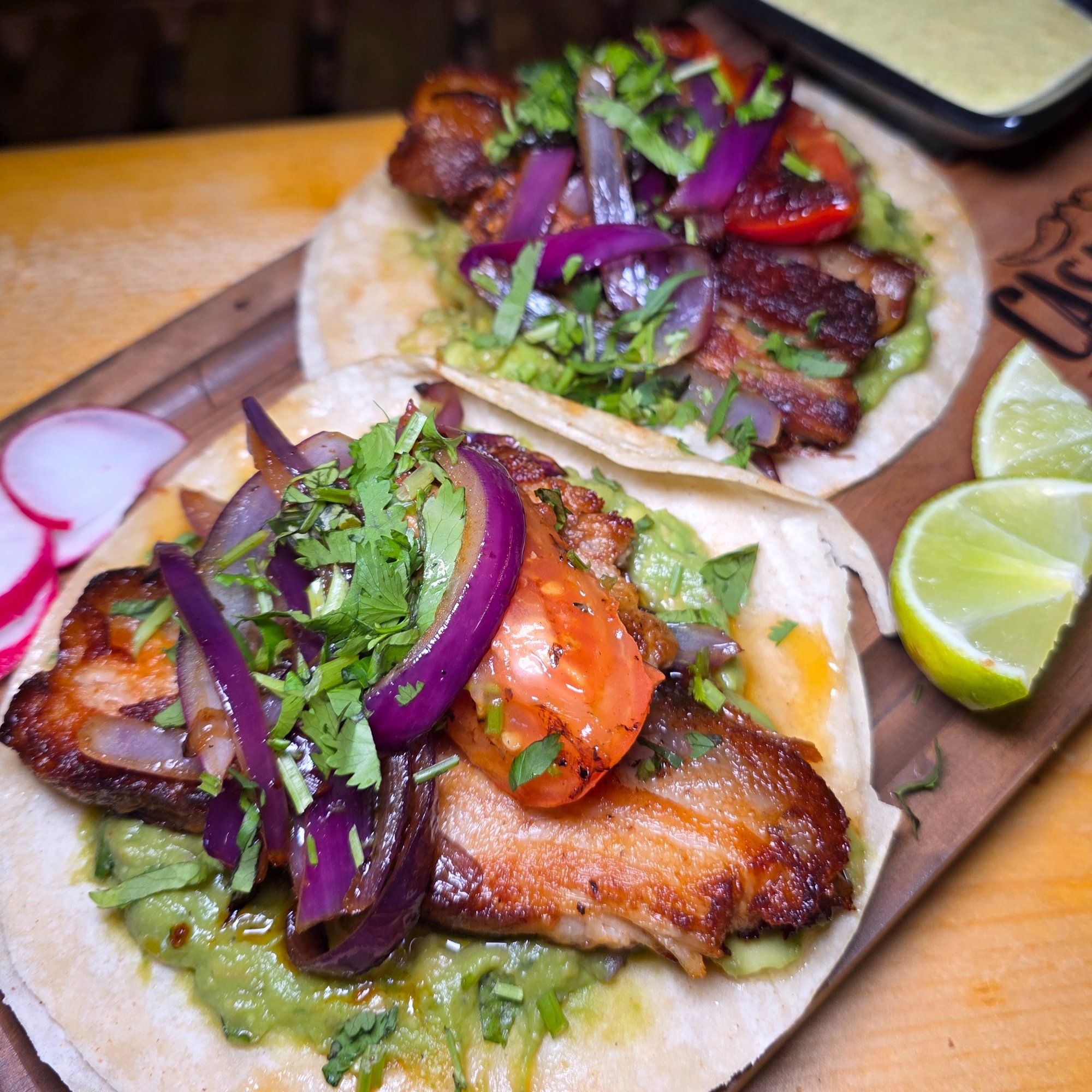 Tacos de Chicharron