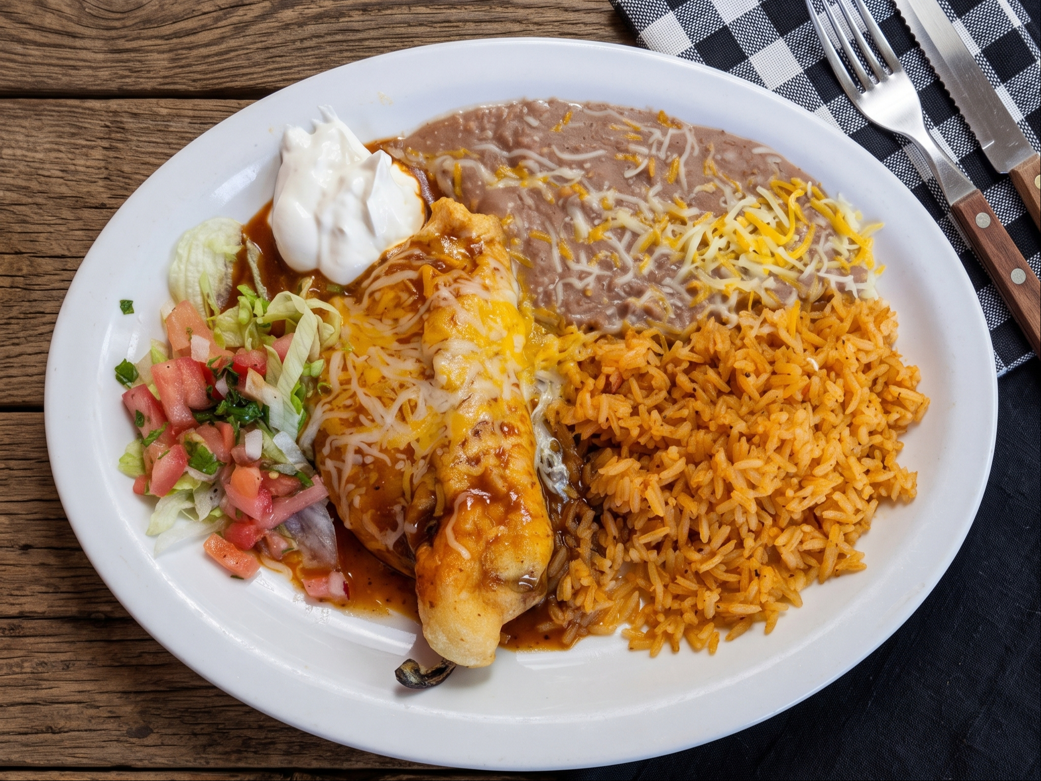 Shredded Beef Chile Relleno