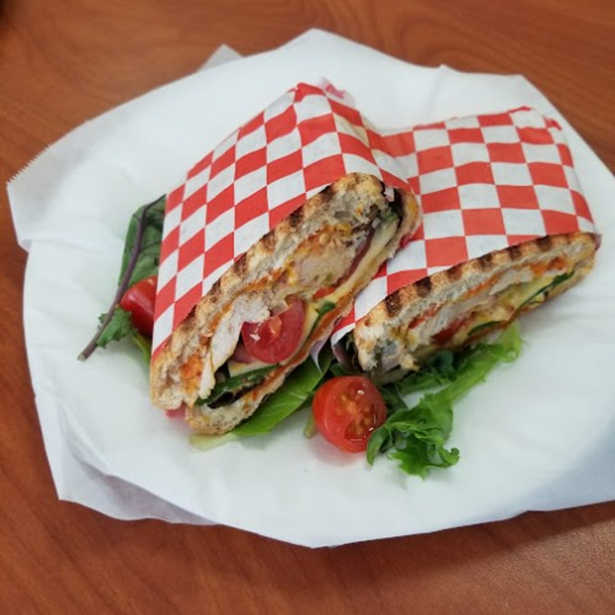 Grilled Chicken Panini