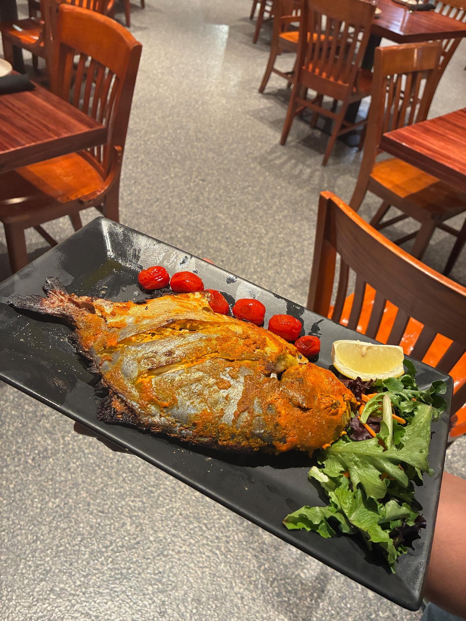 Tandoori Pomfret (gf)