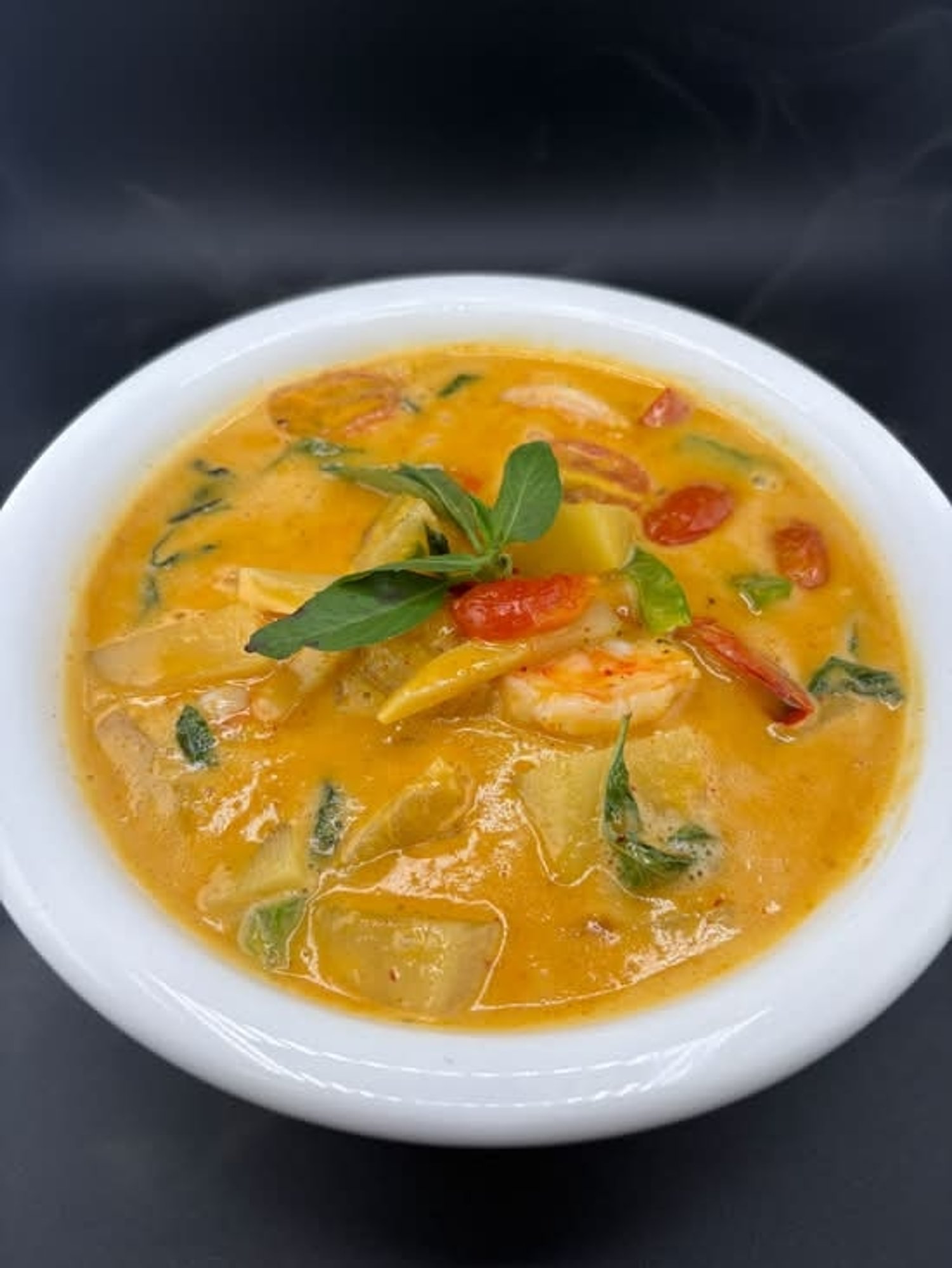 Crispy Duck Pineapple Curry