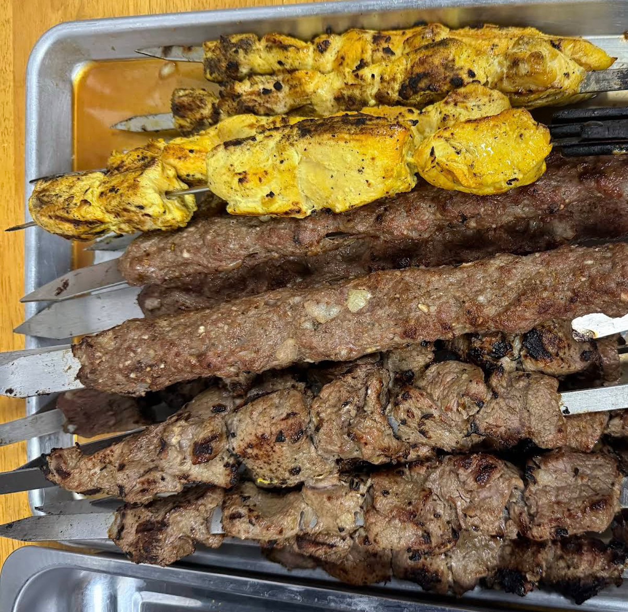 Kofta, Lamb And Chicken Kebab