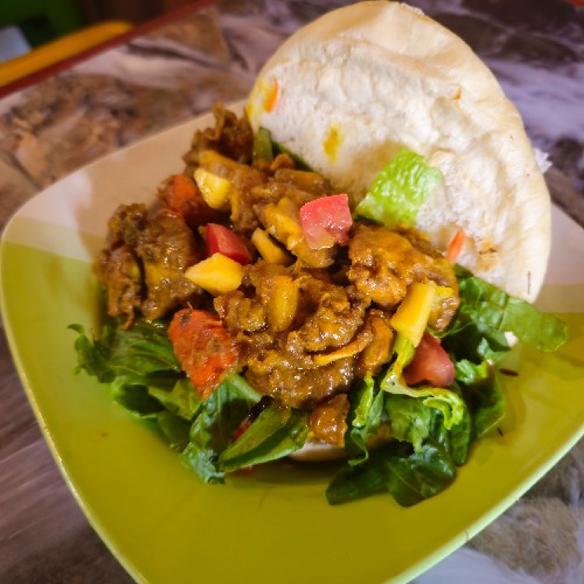 Curry Chicken Sandwich