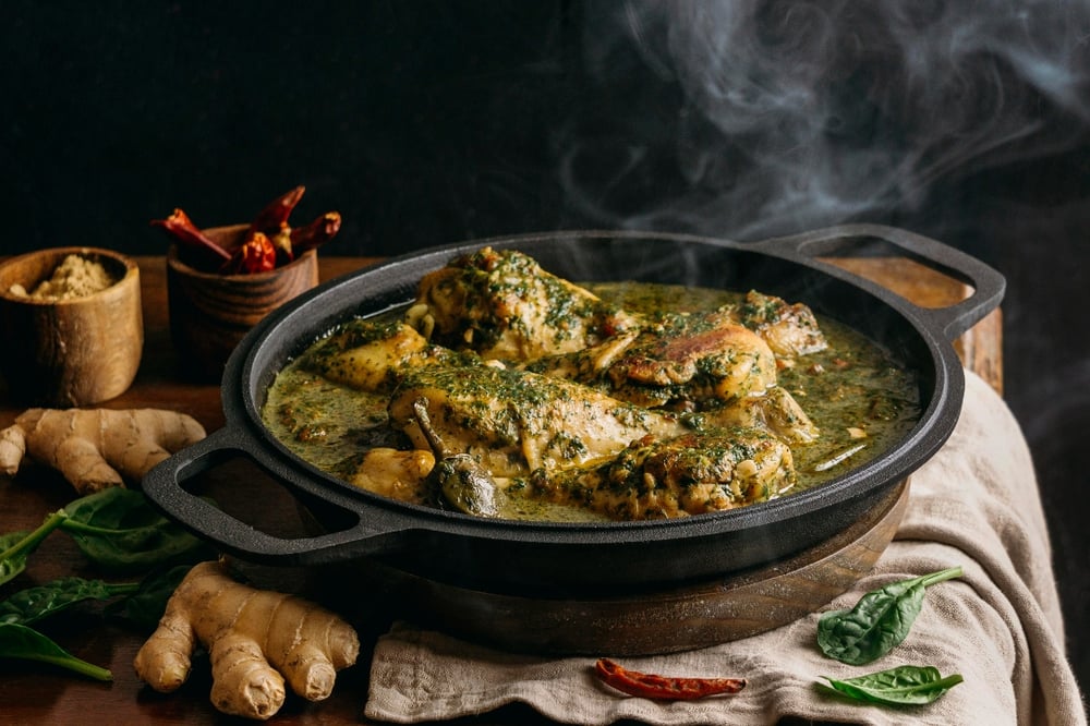 Gongura Chicken Curry