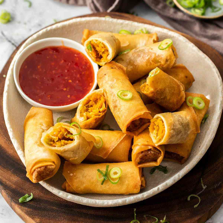 Vegetable Spring Rolls (4)