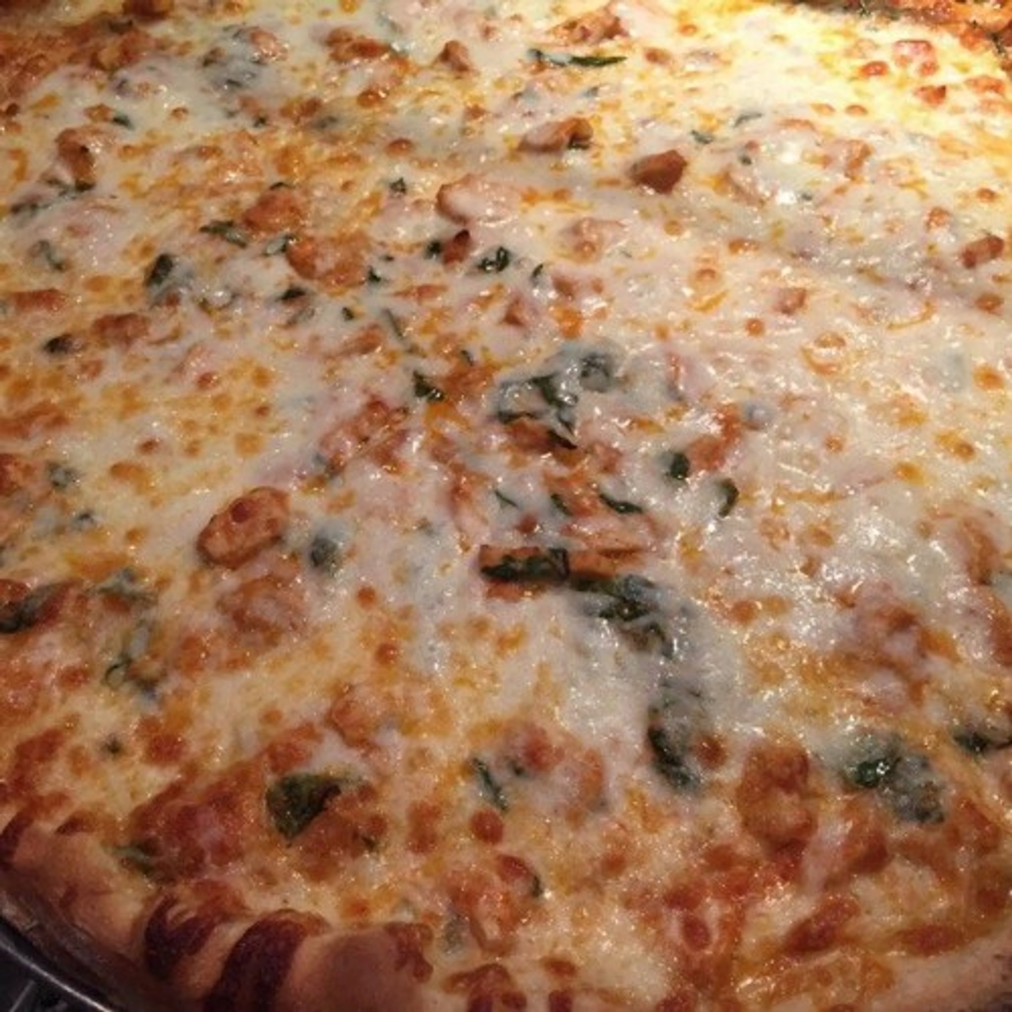 Chicken Spinach Vodka Pizza