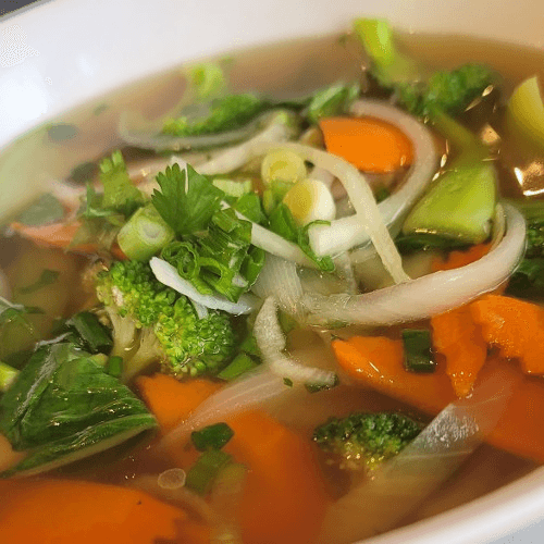 9. Pho Vegetable (Pho with Mix Vegetable)