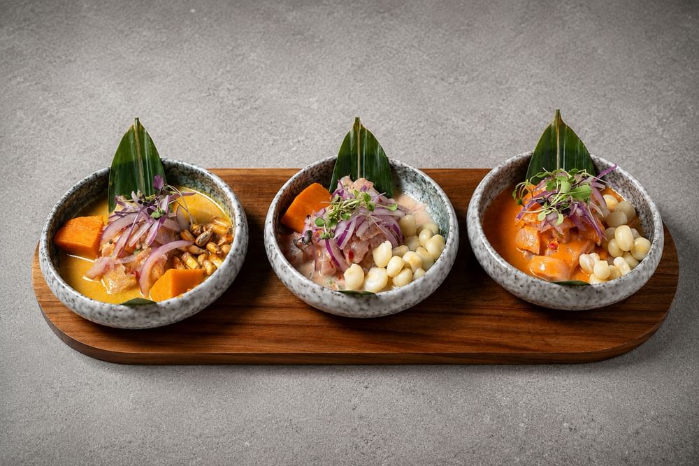 Ceviche en 3 Ajíes / Ceviche