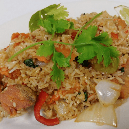 Salmon Basil Fried Rice NEW*