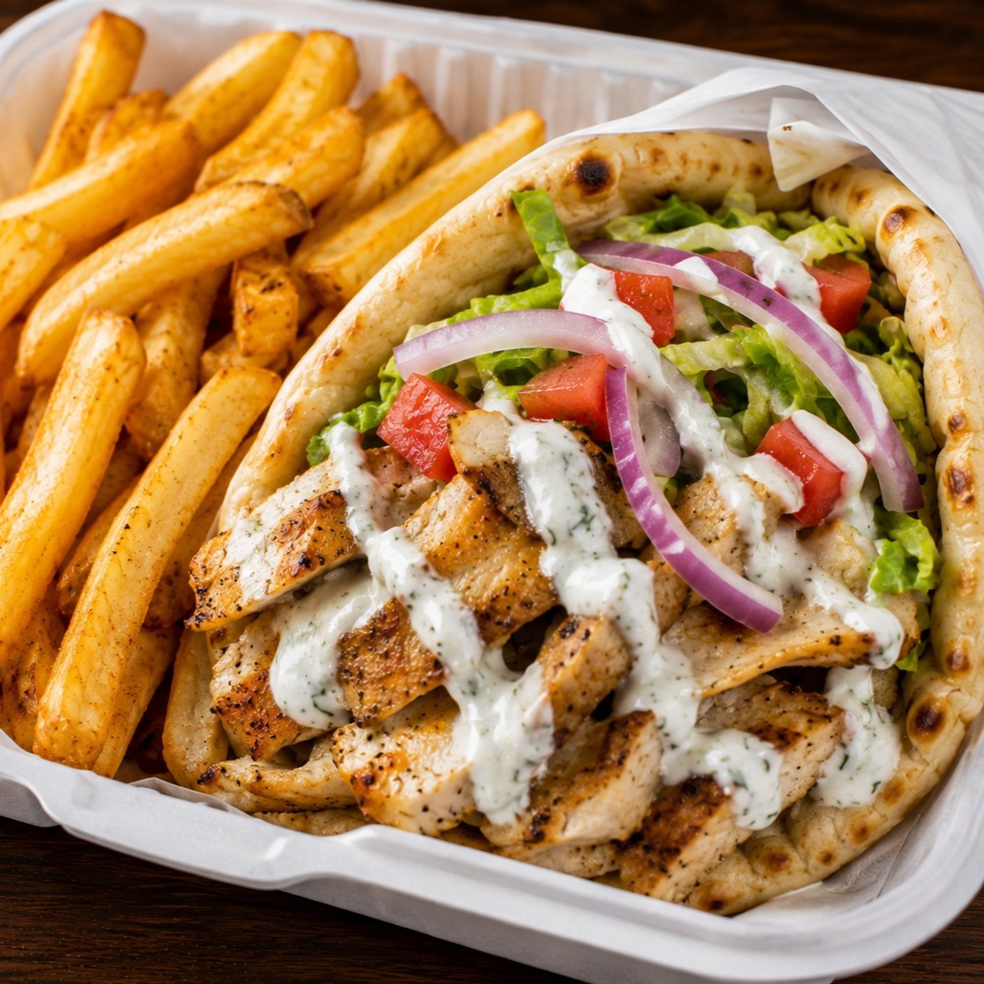 Gyro Chicken Platter