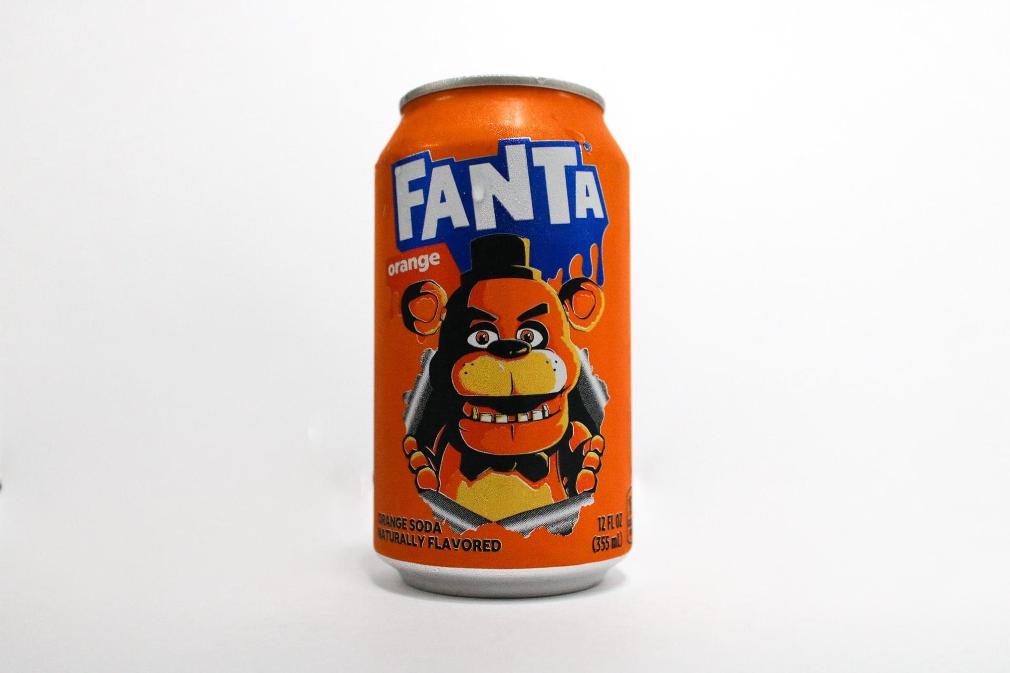 Orange Soda Can
