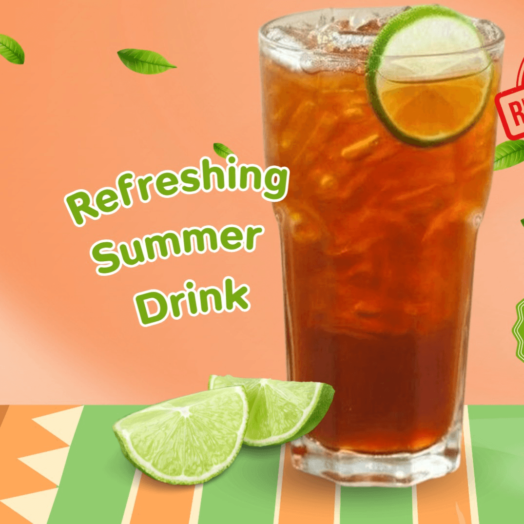 Manow Iced Tea (Lime Iced Tea)