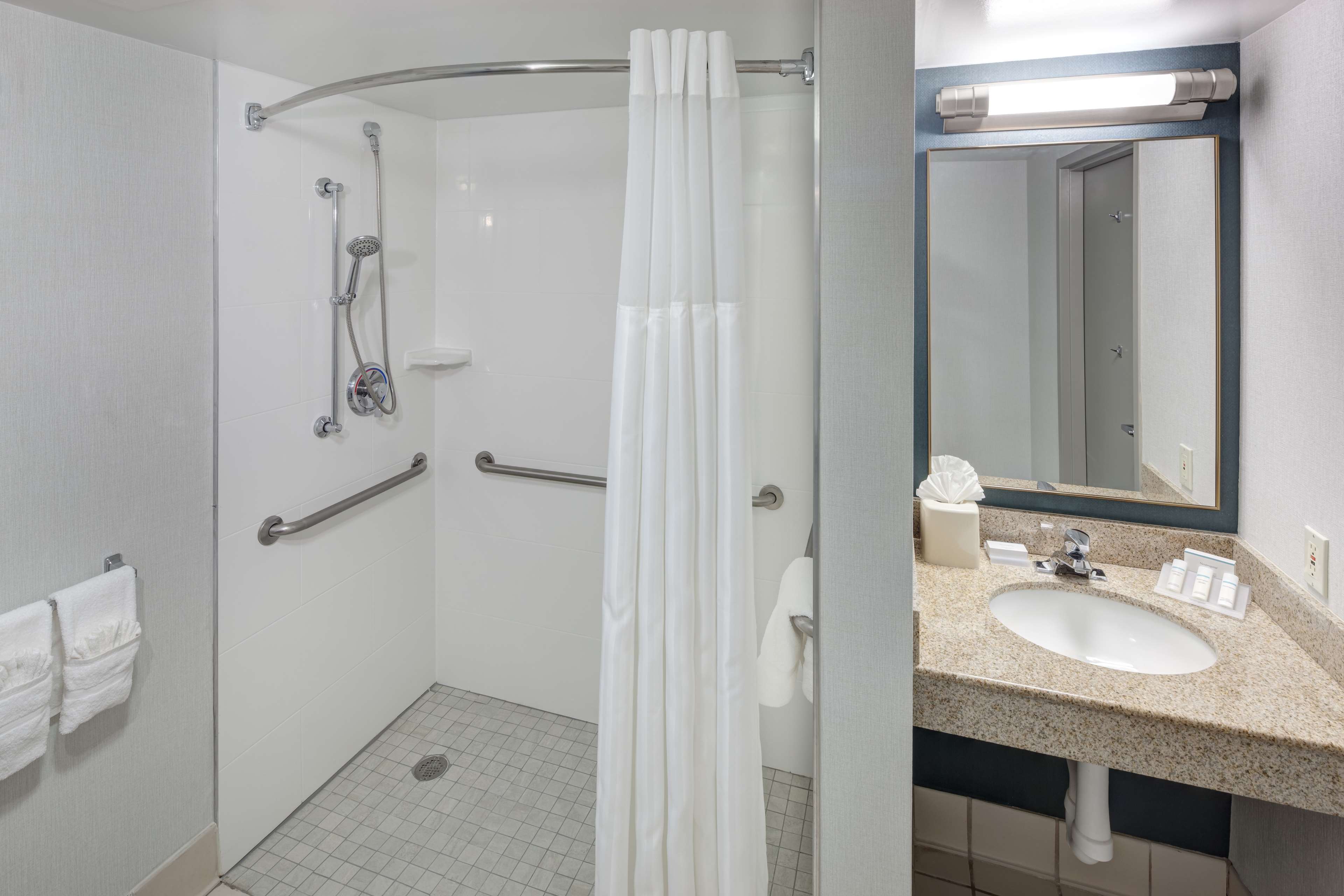 Guest room bath