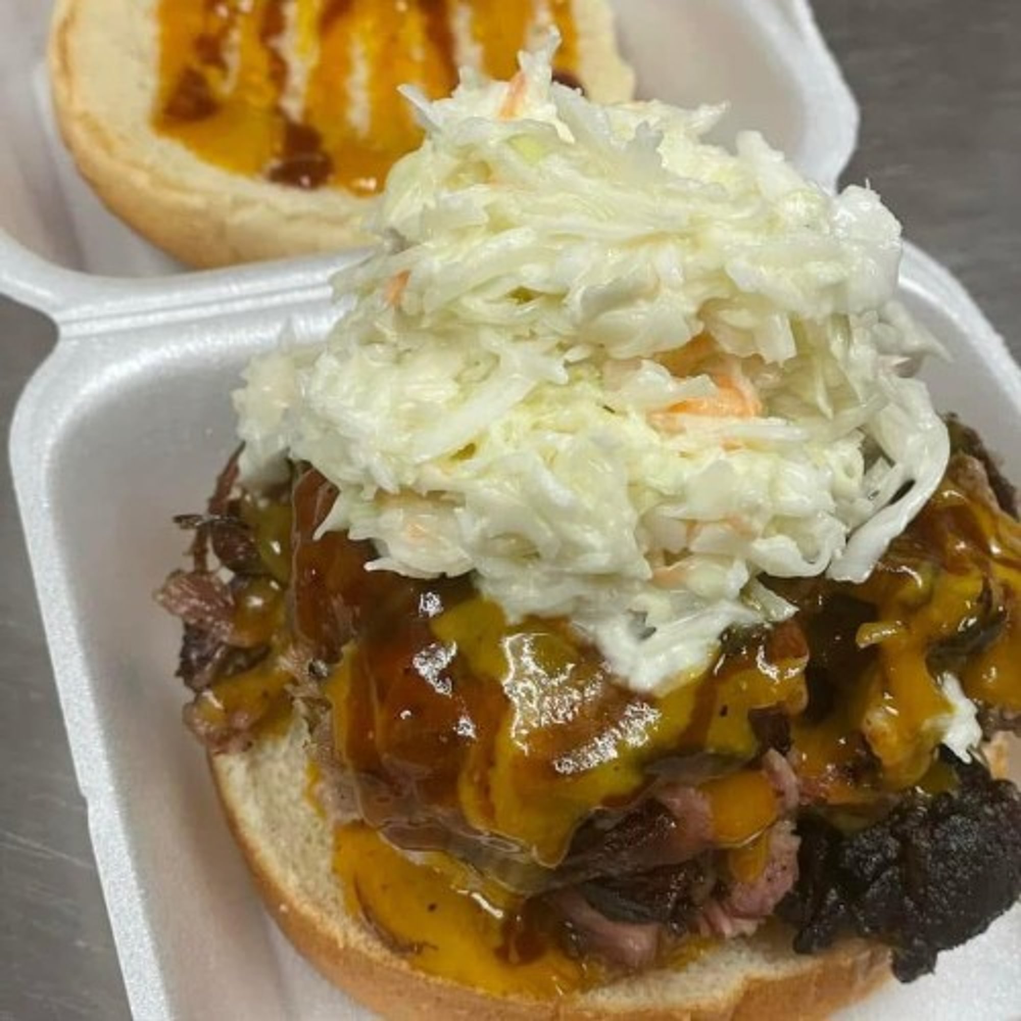 Pull Pork Sandwich Basket