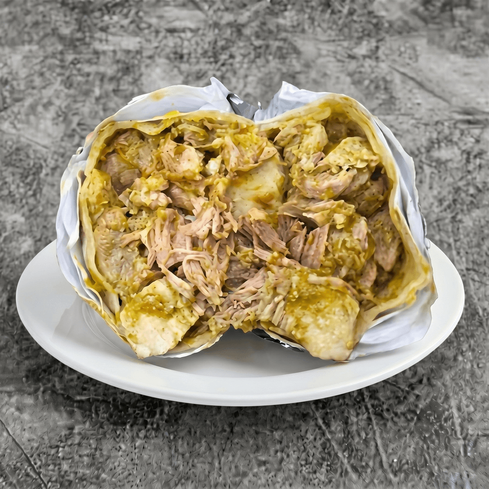 Green Chile Pork Burrito