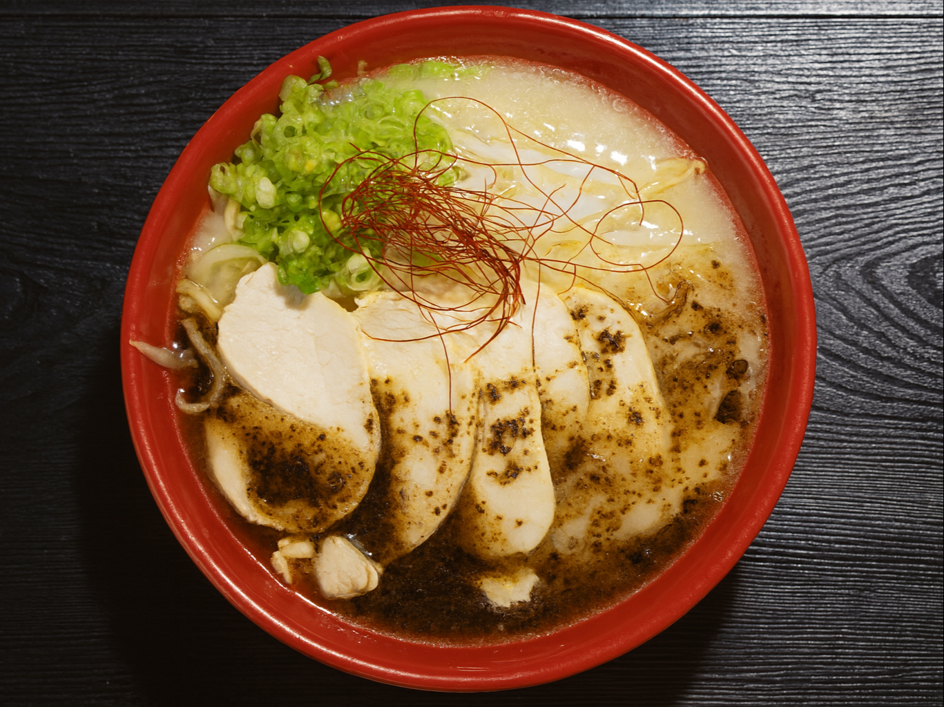 Black Garlic Chicken Paitan