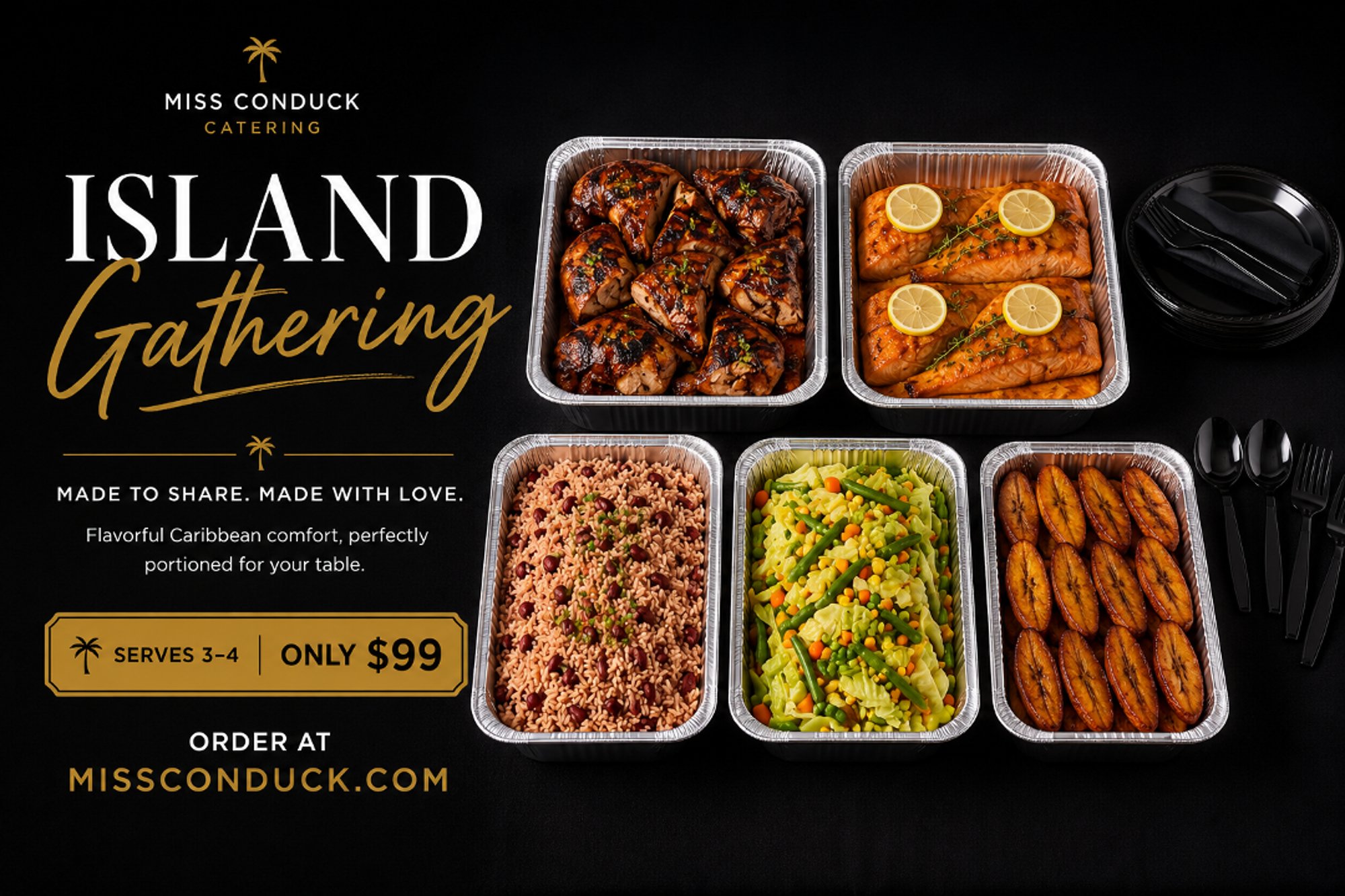 Island Gathering (Serves 3-4)