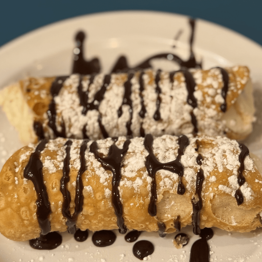 2 piece cannoli