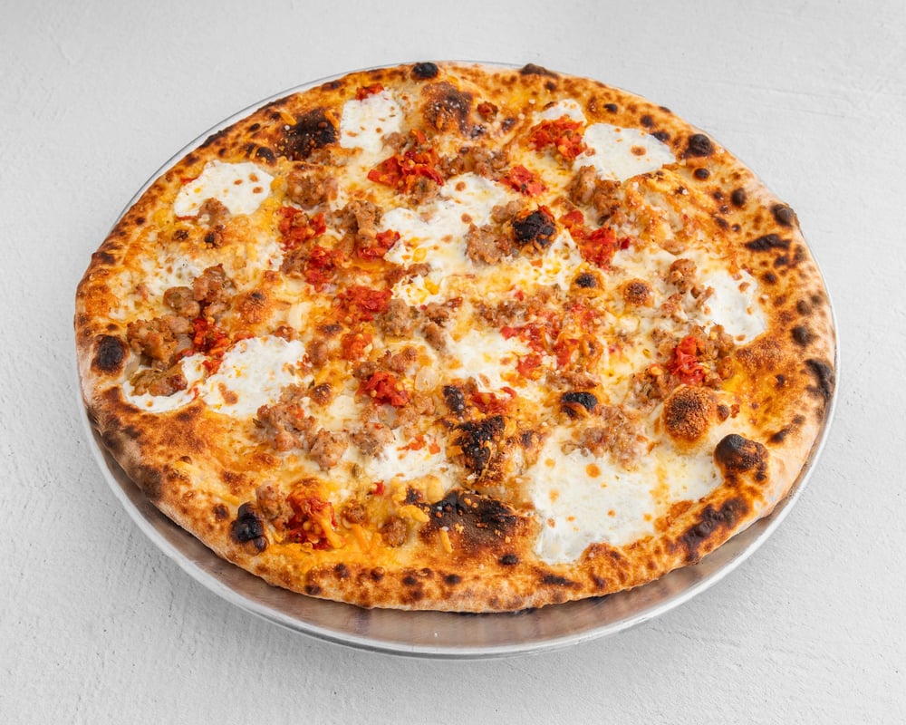 Sausage & garlic (12")