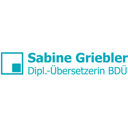 Logo von Griebler Sabine, Dipl.-Übers.BDÜ