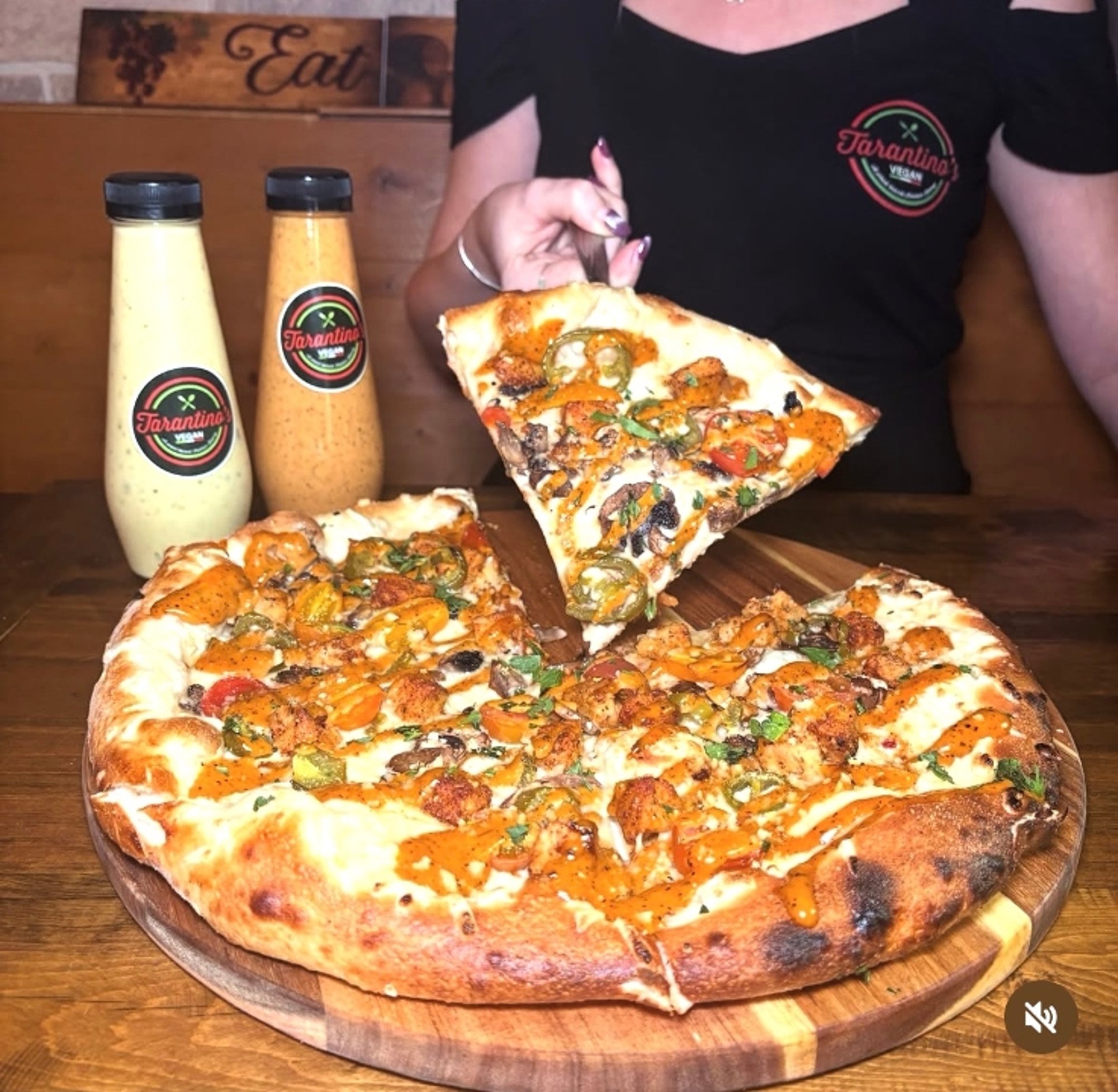 Spicy Cajun Chicken pizza