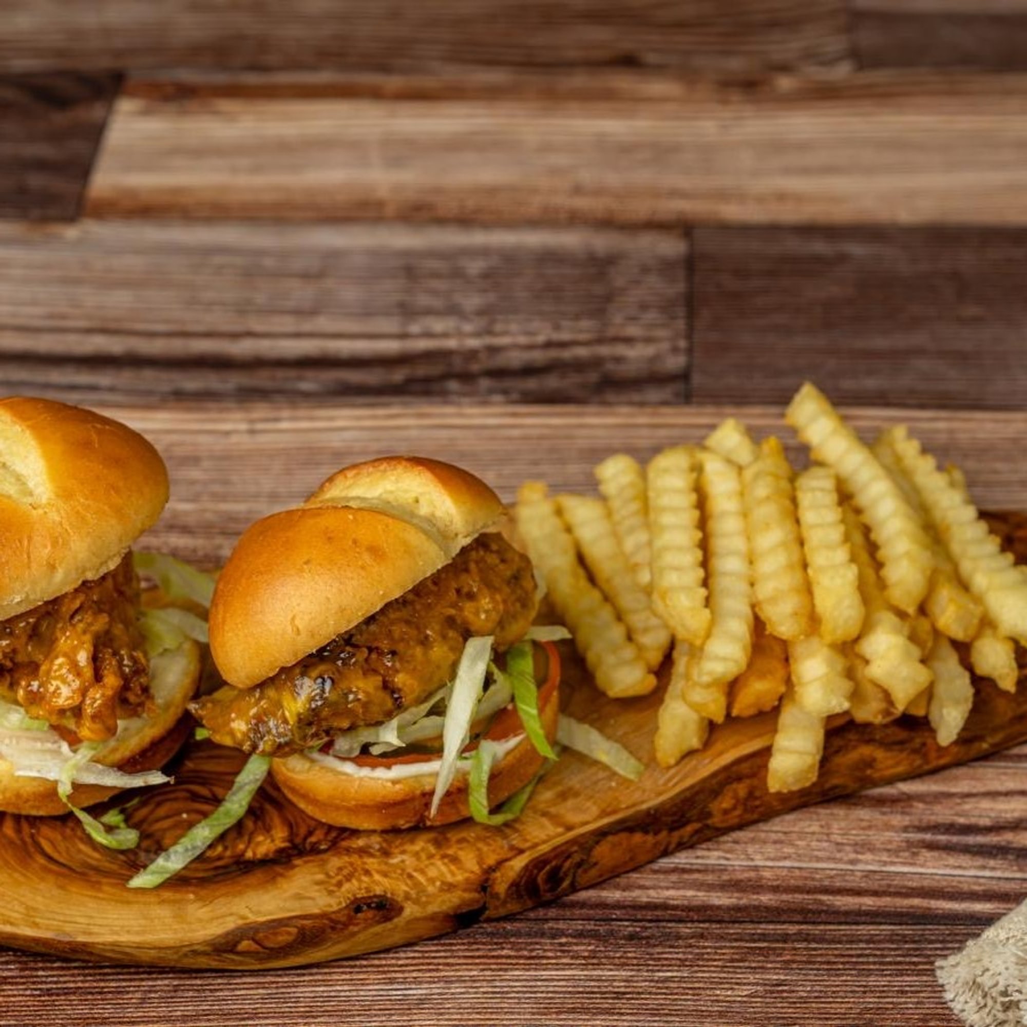Chicken Mini Cheeseburger