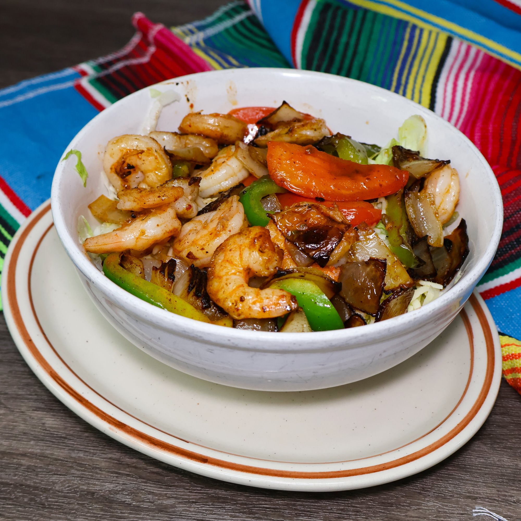 Grilled Shrimp Salad